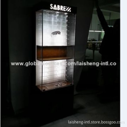 Eyewear Displays with Metal Steel Sheet DecorationNew